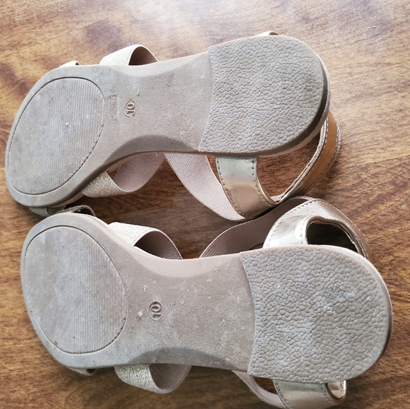 Gold Sandals - Picture 3 of 3